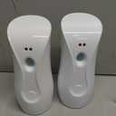 Automatic Air Freshener Dispensers (2-Pack), Aerosol Spray Machines, Wall Mounted or Freestanding, Adjustable Timer for Scent Release in Bathroom, Office, Commercial & Home  White