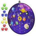 BooTaa 29" Large Dart Board for Kids, Kids Dart Board with Sticky Balls, Boys Toys, Indoor/Sport Outdoor Fun Party Play Game Toys, Birthday Gifts for 3 4 5 6 7 8 9 10 11 12 Year Old Boys Girls