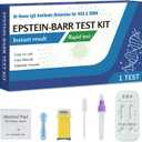 Epstein-Barr (EBV) Test Kit at-Home  No Need for a lab Visit Detects IgG Response to VCA & EBNA (for in Vitro Diagnostic Use Only), Finger-Prick Sample.