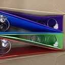 Amazon Basics 3 Ring Binder, 2 inch Round Rings, Holds 375 Sheets, Two Interior Pockets, Assorted Colors, 4-Pack
