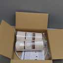 Set of 2 Drum Lampshades for Table, Floor & Bedside Lamps - 13 * 13 * 10 inch, Medium Beige Gray Shades - Natural Fabric Spider Fitter - Modern & Rustic Interiors - By GO&SO Assembly Required (Oatmeal Linen)