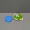 Comtim Pet Food Can Cover Silicone Can Lids for Dog and Cat Food(Universal Size,One fit 3 Standard Size Food Cans),Blue and Green