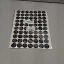 1" Black Dot Stickers 1050 PCS Round Circle Stickers Colored Coding Labels