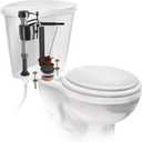 Fluidmaster 400AKRP10 Universal, All In One, Complete Toilet Tank Repair Kit For 2-Inch Flush Valve Toilets