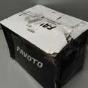 Favoto Full Face Motorcycle Helmet DOT Approved, Cascos para Motos Snowmobile Dirt Bike Helmet for Adults Men Women, Anti-Fog Film Included, Black, Large, 59-60cm/23.2-23.6inch