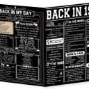 5 x Asmallgf Large 90th Birthday Card Gift for Grandpa Grandma Mom Dad, Retro Turning 90 Birthday Decorations for Women Men, Vintage 90 Year Old Bday Gift Ideas, 90 Birthday Cards