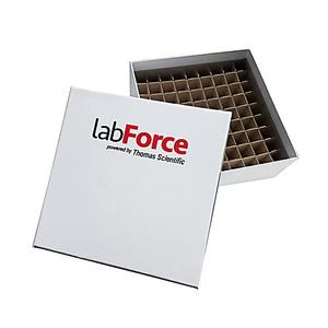 SB2CC-100-THO Cardboard Freezer Boxes with 100-Place Cell Divider, 2", Pack of 10