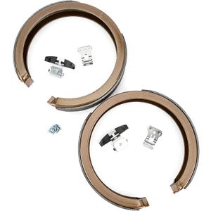 Rear Parking Brake Shoes Sets Compatible with Chevrolet ASTRO AVALANCHE EXPRESS SILVERADO SUBURBAN 1500 2500 1999-2014 TAHOE TRAILBLAZER SSR Compatible with Chevy Replacement for 781PG