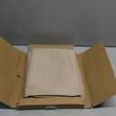 Fitable 2 Pack Faux Linen Rectangle Tablecloths: Waterproof Stain Resistant Wrinkle Free Textured Table Cloth, Washable Burlap Fabric Table Cover for Kitchen Dining Party, 52x70 Inch, Nature