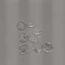 Anti Snoring Devices, Snore Stopper with Adjustable Magnet, Silicone Nose Clip Stop Snoring, Effective to Relieve Snoring, Snoring Solution for Comfortable and Quieter Sleep, White,M