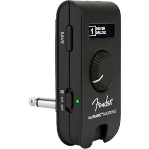 Fender Mustang Micro Plus Headphone Amplifier, Bluetooth Audio Streaming and 50 Amp and Effects Models