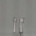 Waterpik Genuine Full Size Replacement Brush Heads With Covers for Sonic-Fusion Flossing Toothbrush SFFB-2EW, 2 Count White