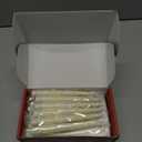 FREEPOWER 12PCS Flameless Christmas Tree Candles with Remote，Battery Operated Flickering Candles Christmas Tree Lights,LED Taper Candle for Home Parties Birthday Gift with Snowflake Ball Hook (Ivory)