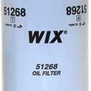 WIX 51268 Oil Filter Replacement, Built for Synthetic and High Mileage Oil - Compatible with Caterpillar 3208 Engine, IHC Trucks, Allison Transmission, Volvo Trucks