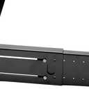 2U Patch Panel Bracket Wall Mount Rack for 19 Networking Equipment, Expandable Depth 9.5 to 15.5, Rack Mount, 20lbs Capacity, Perfect for Servers, Sound & Security Equipment! (2U)