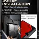 Hidden Storage Box for 2023-2025 2026 Honda Pilot/Ridgeline/Passport Accessories Center Console Organizer Armrest Secret Compartment