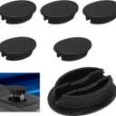 3 x Truck Bed Tie Down Accessories D Ring Dust Caps for Bull Ring Tie Down Anchor Compatible with Ford F150 98-14, Super Duty 98-16, Dodge RAM 95-08, Chevy Silverado/GMC Sierra 99-13 (F150-1998-2014-6P)