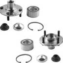 PM Auto Pair Of 2 Front Wheel Hub Bearing Assembly Replacement For 2000-2011 Ford Focus