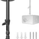 Projector Ceiling Mount, Universal Adjustable Height 14-20 inch, 360 Rotation, Holds up to 22lbs, Easy Install - for Epson, BenQ, Optoma, ViewSonic