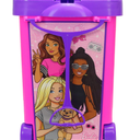 Barbie Store It All! Rolling Storage Bin – Extra-Large Organizer Case with Wheels & Handle for Barbie Dolls, Clothes, Accessories & Playsets – Pink Portable Travel Toy Box