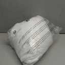 10x10ft Wrinkle Free White Backdrop Curtain for Parties Soft Fabric Drapes Wedding White Curtain Backdrop for Birthday Party Decorations Background for Photography 5x10ft, 2 Panels