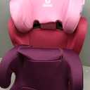 Diono Cambria LE, 2-in-1 Belt Positioning Booster Seat,Backless and High-Back Booster seat for Children from 40120 lb,17" Wide,6 Headrest Positions,Lightweight with Latch,Pink