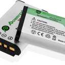 2 Pack NP-BX1 Battery with LCD Display Dual USB Charger for Sony NP-BX1 ZV-1, ZV-1 II,Cyber-Shot DSC-RX100, DSC-RX100 II, RX100M II, DSC-RX100 III, DSC-RX100 IV, DSC-RX100 V, DSC-RX100 VII