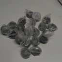 BUMACO 20Pcs Chair Leg Floor Protectors Chair Leg Protectors for Hardwood Floors Silicone Pads Covers to Protect Floors Universal L Clear Fit (1-5/16" to 2")