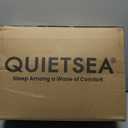 QUIETSEA Reversible Queen Mattress Topper Egg Crate Memory Foam Mattress Topper, Bamboo Viscose Mattress Pad Queen, Noiseless Waterproof Mattress Cover with Deep Pocket Stretches up to 21", 60" x 80"