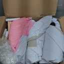 Wilwolfer Sleepover Pink Teepee Tent-4 Pack Tipi Playhouse for Kids with Lights& Flag& Inflatable Airbed -Indoor/Outdoor Foldable -Slumber Party Tent-Sleepover Party Supplies