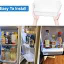 UPGRADED DA97-17255A Refrigerator Door Bin Compatible with Samsung Refrigerator Door Shelf Replacement,Right Fridge Door Shelf Parts AP6784023, RF265BEAESG/AA, RF265BEAESR/AA, RF262BEAESR Door Shelves
