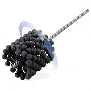 Cylinder Honing Ball Brushes 4.125" (105mm) Diameter 240 Grit Silicon Carbide Compatible with GB41824, Cylinder Honing Deburring Tool for Hydraulic, Pneumatic cylinders, Engine, Brake cylinders