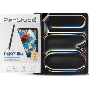 Paper-Feel Screen Protector for iPad Pro M4 13 Inch, Anti-Glare Matte PET Film for Drawing & Note-Taking, Paper-like Texture, Anti-Fingerprint, Fast Response, iPad Pro M4 13 Inch Accessories