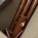 Olpchee Solid Wood Coat Rack - Freestanding Coat Hat Rack Stand with 14 Hooks, Clothes Rack Heavy Duty Space Saving Entryway Coat Tree Hanger Rack for Coats Jackets Hats Bags, Adjustable Height