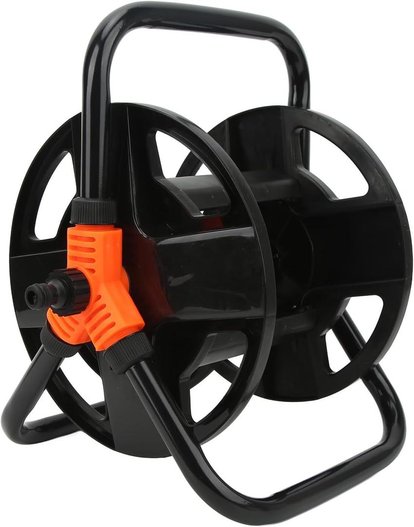 Hose Reel Water Pipe Storage Rack ABS Single Arm Tool for Garden Car Washing Watering