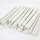 Indian Natural Slate Pencils - Pack of 100, Off White, Medium