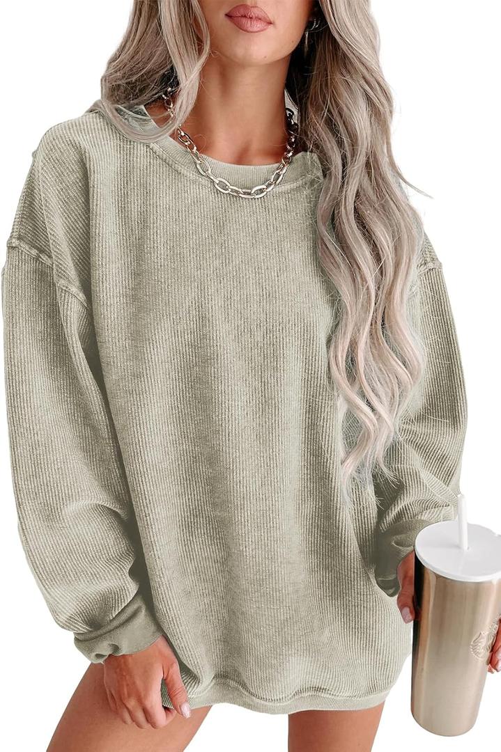 MARZXIN Women 2025 Holiday Casual Mardi Gras Sweatshirts Long Sleeve Sequin Sweatshirt Fashion Glitter Hoodies Outfits (Small, Z-green)