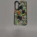 Boaretiu Cute Kawaii Case for Samsung Galaxy S24 Plus Case with Kickstand - Fashion 360 Sticky Rotate Ring Holder Design for Women Girls Girly for Galaxy S24 Plus, Cat Flower