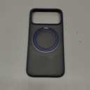 TORRAS Upgraded 360 Magnetic Stand for iPhone 17 Pro Max Case, Fit for MagSafe with Ring, 4X Mil-Grade Protection, Camera Control, Translucent Slim for iPhone 17 ProMax Case Ostand, Deep Blue