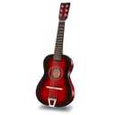 21 Inch Kids Guitar Toy for 3 4 5 Year Old Boys Girls Wooden Guitar 6 Strings Ukulele Musical Instruments Gifts for Kids Ages 3-5 (Red)