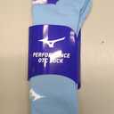 Mizuno Performance OTC Socks | Padded Athletic Socks | Light Blue | Unisex Large