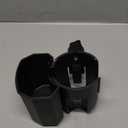 Universal Stroller Cup Holder with Phone Holder, 360 Rotatable Strong Clip, Big Storage Space for Walker, Wheelchair, Stroller, Bike