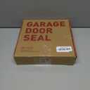 Garage Door Seal Strip Top and Sides Seal 34.4 FT Rubber Weather Stripping Replacement Soft and Hard Composite, Weatherproofing Universal Sealing, Grey