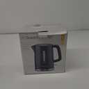 Toastmaster Electric Kettle by Select Brands - Cordless Electric Water Boiler for Coffee, Tea & More - Use This Electric Tea Kettle in Your Kitchen or Dorm - 1.7 Liters, Black