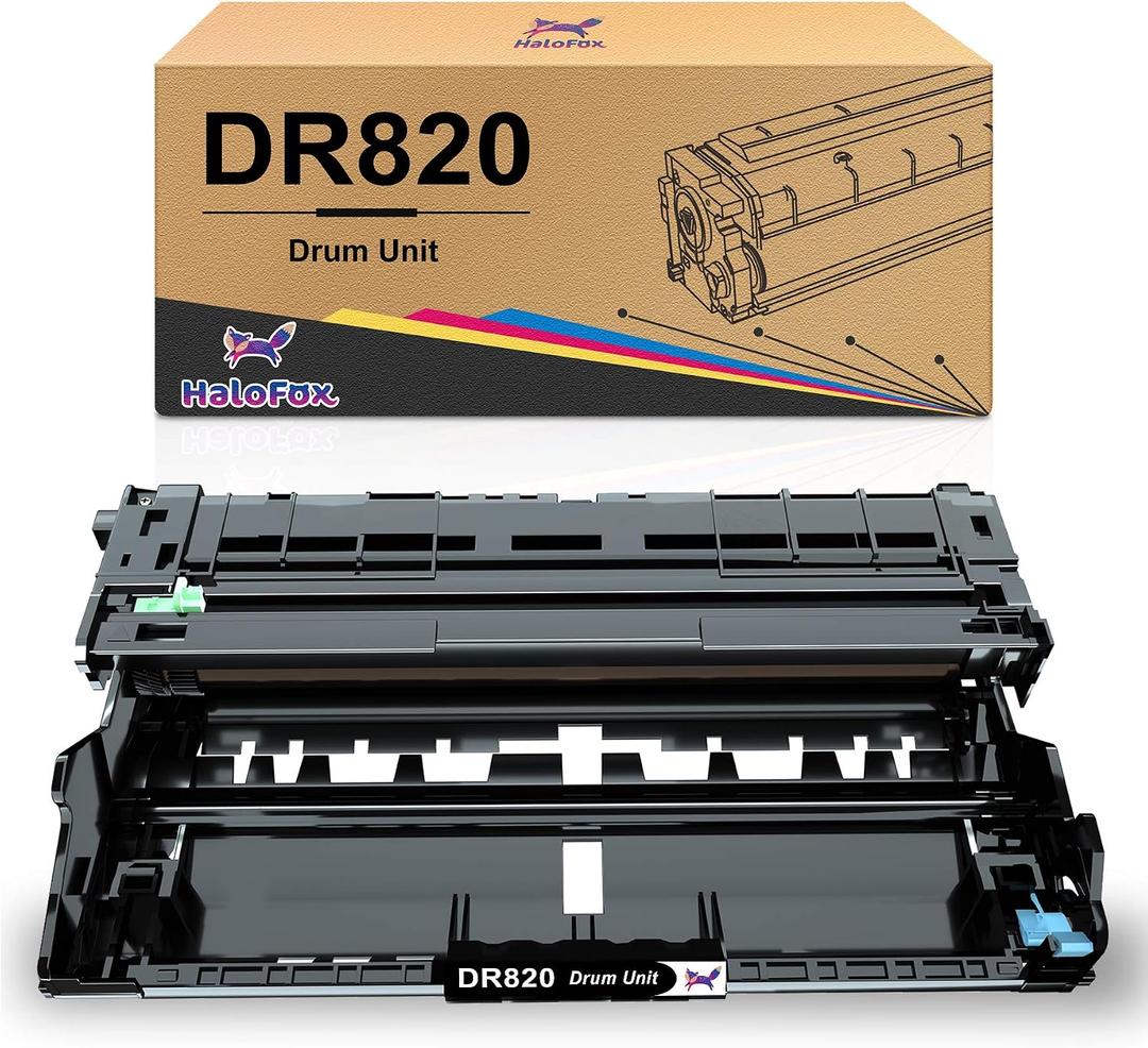 DR820 Drum Unit Compatible with Brother Printers Seamless Integration, Yields Up to 30,000 Pages Fits HL-L6200DW, HL-L5200DW, HL-L5100DN, MFC-L5900DW, MFC-L5700DW, MFC-L5800DW (Black, 1-Pack)