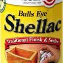 12 oz Zinsser 408 Clear Bulls Eye Shellac Finish and Sealer Spray