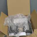 Goldenwarm Black Door Handle Interior, Zinc Alloy Heavy Duty Matte Black Interior Door Handles for Bedroom Bathroom, Modern Round Privacy Door Levers (4 Pack)