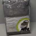 Tadpoles Quilted Stroller & Car Seat Cover - Light Grey | 27" x 20" x 2" | Made of 100% Super Soft Microfiber Polyester | Warm, Gentle & Durable | Ideal for Use as a Stroller Cover & Car Seat Cover