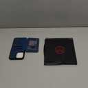 Vinich for iPhone 13 Pro Max Wallet Case with Card Holder, RFID Blocking Credit Slots Kickstand Shockproof Phone Cover Fit for iPhone 13 Pro Max 6.7" Blue