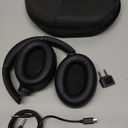 Sony WH-1000XM4 Wireless Premium Noise Canceling Overhead Headphones with Mic for Phone-Call and Alexa Voice Control, Black WH1000XM4